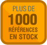 Plus de 1000 références en stock